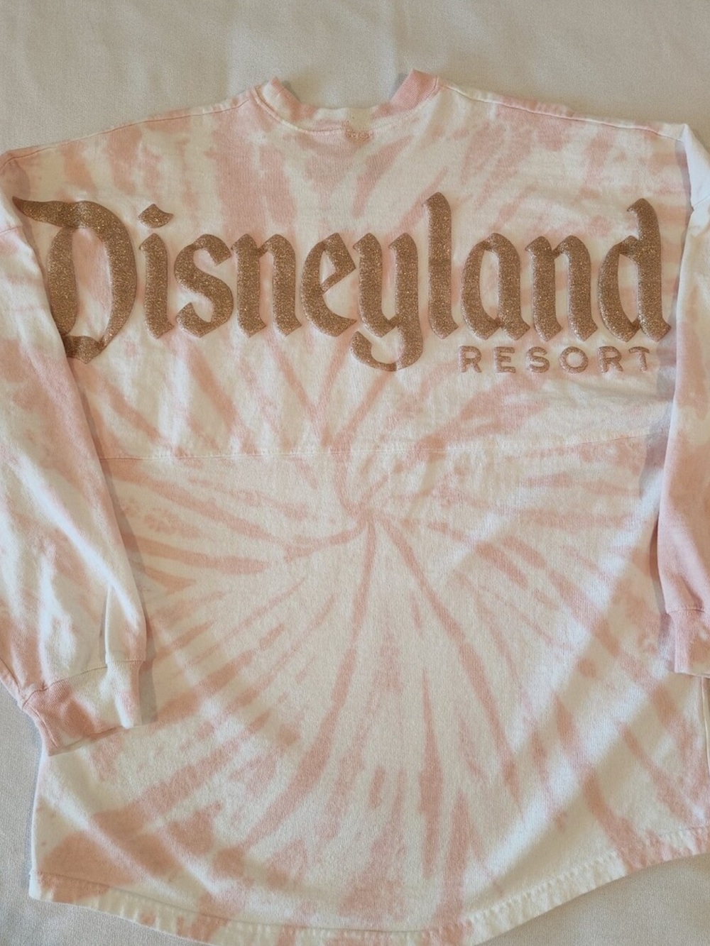Disney Parks Disneyland Resort Pink Tie-Dye Briar Rose Gold Spirit Jersey - Picture 2 of 4